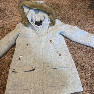 J CREW best seller chateau parka in Italian stadium-cloth SIZE 0